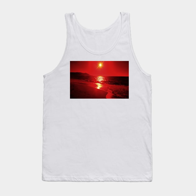 Lincoln Park Beach, San Francisco Tank Top by IgorPozdnyakov